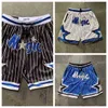 Short de basket homme short de basket rétro JUST DON short de poche Orlando305L