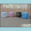 Tassen Cartoon Schwein Keramik Praktische Tasse Matte Licht Kaffeetassen Liebhaber Geschenk Originalität Tumbler Schöne Valentinstag Student 6 1Tnb1 Dhfih