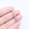 Charms 10pcs Wholesell Stainless Steel Connector Link Charm Pendant DIY Women's Necklace Earrings Bracelets Unfading Colorless 2 Colors