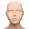 Man Manken Heads Salon Uygulama Modeli kafa Güzellik Yüzü Yıkama Cilt Yönetimi Akupunktur Noktası