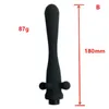 Itens de beleza 3 tamanhos plugue anal de silicone dildo sexy brinquedos para homens gay oco bico de limpeza cabeça de chuveiro seringa de enema