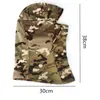 Bandanas Thermal Head Cover Winter Fleece Tactical Warm Balaclava Outdoor Hunting Cycling Vandring Skid￥kning Scarf Snowboard Neck Face Mask