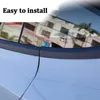 Autocollant de cadre de fenêtre de voiture pour Tesla modèle 3 2017-2022 accessoires de décoration extérieure poignée de porte en PVC bandes de garniture de protection noire