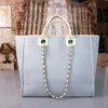 Mode dames cc tas een schouder draagbare jindian strand buitenlandse handel damestas canvas tas