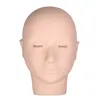 Falska ögonfransar Modell Mannequin Head Dummy Head Mold Eyelash Practice