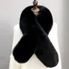 Faux Fur Collar Echarbes pour les femmes Hiver Artificiel Fur Cape Poncho Élégants écharpes chauds Couc de fourrure Pashmina 6Q023523048720115