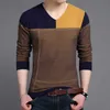 Maglioni da uomo alla moda V-Ne allentato impiombato lavorato a maglia maglione casual Cloing 2022 autunno oversize tutto-fiammifero pullover coreano top caldi G221018