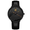 HBP -klockor f￶r herrkvartsklocka Designer Sports armbandsur Black Dial Montres de Luxe