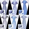 Bow Gine Supply Caffence Men завязывайте роскошные шелковые галстуки.