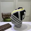 Trendy Fashion Cashmere Hat Matching Monogram Micro Knit Hats Warm Cold Pullover Cap