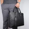 Cartelle Borsa da lavoro da uomo a scomparti multipli Cartella da uomo in vera pelle Borsa da uomo Tote Laptop Spalla reale