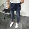 Männer Jeans Mode 2022 Teenager Cowboy Student Grau Männer Herbst Winter Koreanische Elastische Dünne Social Spirit Guy Lange Bleistift Hosen