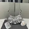 designer bag Evening Bag Designer Genuine Leather Motorcycle Women Luxury Shoulder Crossbody Pink Mini Small Crocodile Black Silver Red White s Purse YT5124