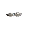 S3269 Fashion Jewelry Angel Wing Barrettes for Women Rhinestone Hairpin Duckbill Hair Clip Bobby Pin Lady Girl Barrette Hair Accessories