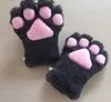 Feestartikelen Sexy De meid kat moeder katten klauw handschoen Cosplay accessoires Anime Kostuum Pluche Handschoenen Poot Partys handschoenen Levert DE839