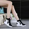 Autres chaussures Red Sneakers Femmes Nouvelles plates-formes High Top Casual Coss