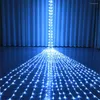 Strings Thrisdar 3x3M/6x3M/3x6M Christmas LED Waterfall Curtain Fairy Light Meteor Shower Rain Wedding Wall Icicle Garland