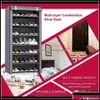 Storage Holders Racks Storage Holders Racks Home Organization Housekee Garden Drop Delivery 2021 4/5/6/8/10 Layer Dustproof Non-Wo Dhman