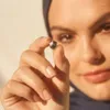 Broches 35 cores Hijab Sconhas Broche forte Acessórios de clipe magnético de metal sem buraco Mulheres muçulmanas xale fivela