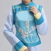 Elegante palcoscenico da palcoscenico cinese Ancient Qing Dynasty Dressce Dress Abito asiatico Costume vintage Abito ricamato Abito TV Abbigliamento per esibizione TV
