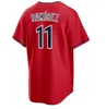 2024 Custom Jose Ramirez Jersey Jim Thome Harold Amed Rosario Ricky Vaughn Franmil Reyes Shane Bieber Tyler Naquin Logan Allen Gimenez Daniel Johnson Bobby Bradley