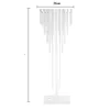 décor Acrylique Cristal vases De Mariage Route Plomb Table Fleur Stand Chandelier Pièce Maîtresse Événement Fête De Mariage Décoration Fournitures imake438