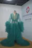 Wraps Real Image Maternity Robes Women Tulle Bathrobe Dresses Po Shoot Birthday Party Bridal Fluffy Dress Custom Made Gowns