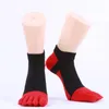 Men's Socks Fashion Toe Men Funny Casual Breathable Five -fingers Sock Sports Running Cotton Soxs Anti Friction Invisible Boat