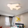 Pendant Lamps Modern Led Lamp For Children's Room Bedroom Home Kids Baby Boys Airplane Hanging Ceiling Chandelier Decor Light Fixture