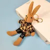 Keychains Cute Plush Doll Keychain For Women Girl Animal Dolls Pendant Key Chain Bag Keyring Llavero Luxury Jewelry