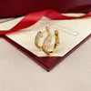 Charm Stud Designer Earring Love Earrings Woman Design Men Earings Classic Diamond Ear Studs Fashion Wedding Holiday Party Christm2685