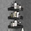 Ganci Joybos Corner Rack per bagno Accessori per doccia a triangolo in alluminio con punzonatura gratuita