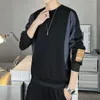 Sweat à capuche à manches longues pour homme, vêtement Streetwear de Style coréen, à la mode, 5XL, 5XL