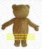 New Ted Teddy Bear Mascot Costume Adult Cartoon Character Outfit Suit Appreciation Banquet Business Street CX2026