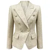 2024 New Suits Spot 외국 무역 소스 Euro American Style Suit Coat Jacquard Fabric Top Slim