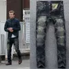 Jeans da uomo all'ingrosso nuovi pantaloni da uomo coreani allentati dritti a molla giovane