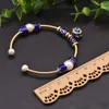 Bangle Natural Barock Pearl Cloisonne Charm Wrap Armband Bangles For Women Engagement Handgjorda klassiska lyxiga fina smycken Fashion