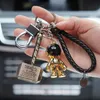 New creative keychains Lanyards Astronaut key chain metal personality men and women fashion keyring car backpack pendant Christmas Valentine's Day gift