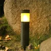 Solar LED Lawn Light Outdoor Waterproof Fixture Hem Dekorativ för Garden Villa Balcony Park