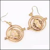 Dangle Chandelier Earring Hourglass Time Converter Timeturner Earrings Drop Delivery 2022 Jewelry Dhg5V