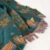 Couvertures Style coton couvre-lit sur la couverture chaude jeter doux respirant Plaid couette canapé décor à la maison R230819