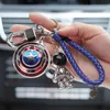 New creative keychains Lanyards Astronaut key chain metal personality men and women fashion keyring car backpack pendant Christmas Valentine's Day gift