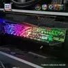 Suportes para Tablet PC RGB Suporte VGA Personalizar ARGB Horizontal GPU Suporte para placa de vídeo Suporte gráfico Personalizável AURA DIY Water Cooler CPU W221019