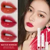 Lip Gloss Mirror Lipstick Matte Texture Waterproof Sweat Resistant Long Lasting Glaze Sexy Red Makeup TSLM2