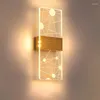 Wall Lamp Simple El Home Background Lights Acrylic Lamps Modern Bedroom Bedside Decorative Staircase Aisle LED Light