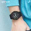 腕時計 SANDA カジュアルメンズ腕時計 50 メートル防水スポーツクォーツ時計男性用腕時計デジタル G スタイルショックレロジオ Masculino 221018