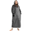 Altri abbigliamento 2022 Coperta con maniche Donna Felpa con cappuccio invernale oversize in pile Felpe con cappuccio calde Felpe TV Coperta Donna Felpa con cappuccio Robe Coppia Uomo T221018