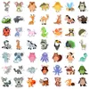 100 pièces autocollants animaux mignons pour enfants adolescents vinyle autocollant étanche pour ordinateur portable pare-chocs planche à roulettes bouteilles d'eau ordinateur téléphone BP-630