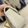 Designer Bag Women Marmont Mini Handbag Gold Chain Lady Tote Bags Double Letters Crossbody Wallets Woman Luxury Fashion Shoulder Bag