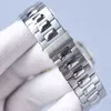 Armbanduhr Herrenuhr und automatische mechanische Uhr, Diamant-Armbanduhr, 40 mm, Saphir-Edelstahlarmband, wasserdicht, multifunktional